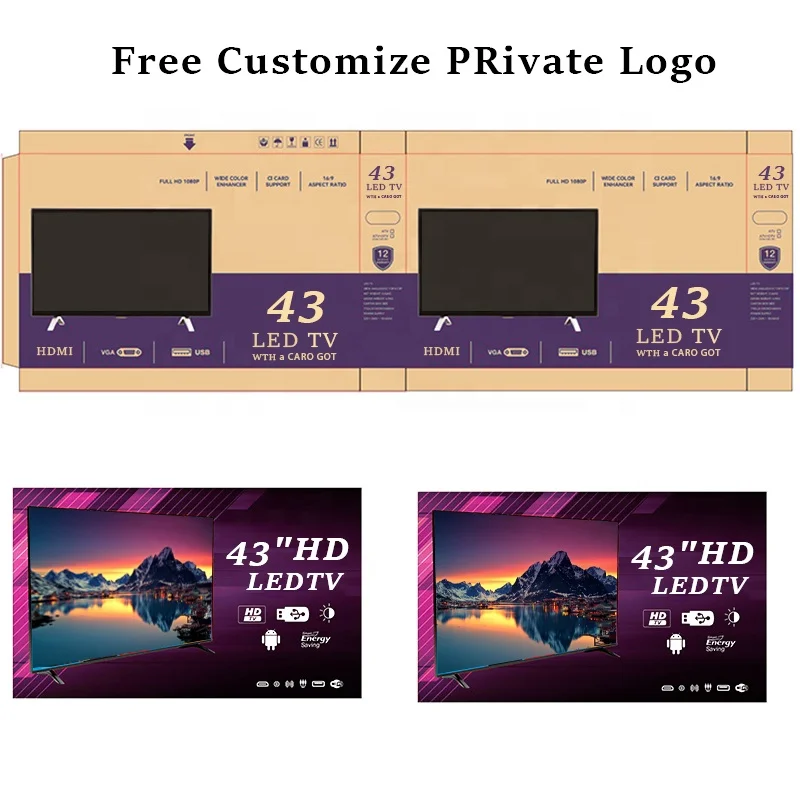 65 inch Smart TV 4K Ultra HD LED Curved Big Screen wifi inteligentes Television