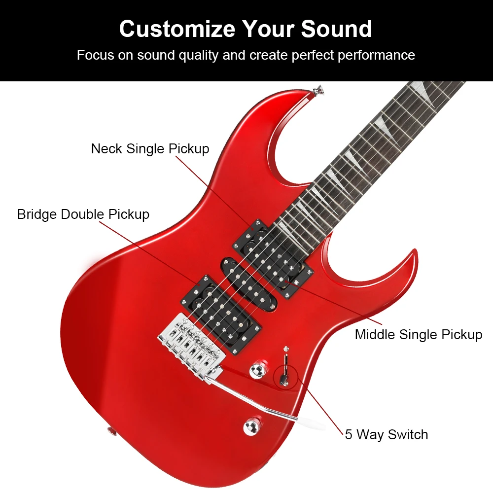 OEM D-150 Musical Instruments wholesale price solo guitare Modern Guitarra white color maple electric guitar electronic