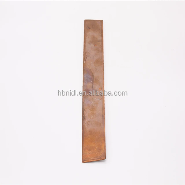 Anaerobic cathode copper rod raw ore production test report 99.995