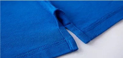 Custom Embroidered Printed Logo 100% Cotton Classic Fit Mens Polo Shirt