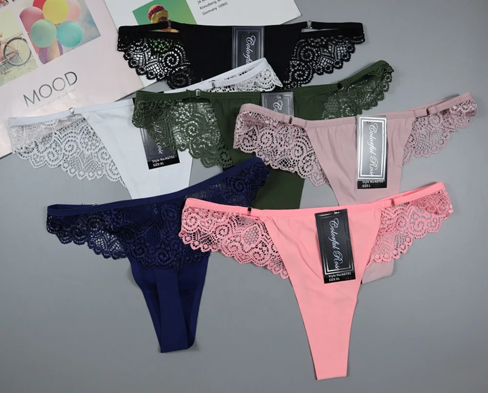 New Styles  Sexy Women G string in-stock traceless Underwear Fitness Thong