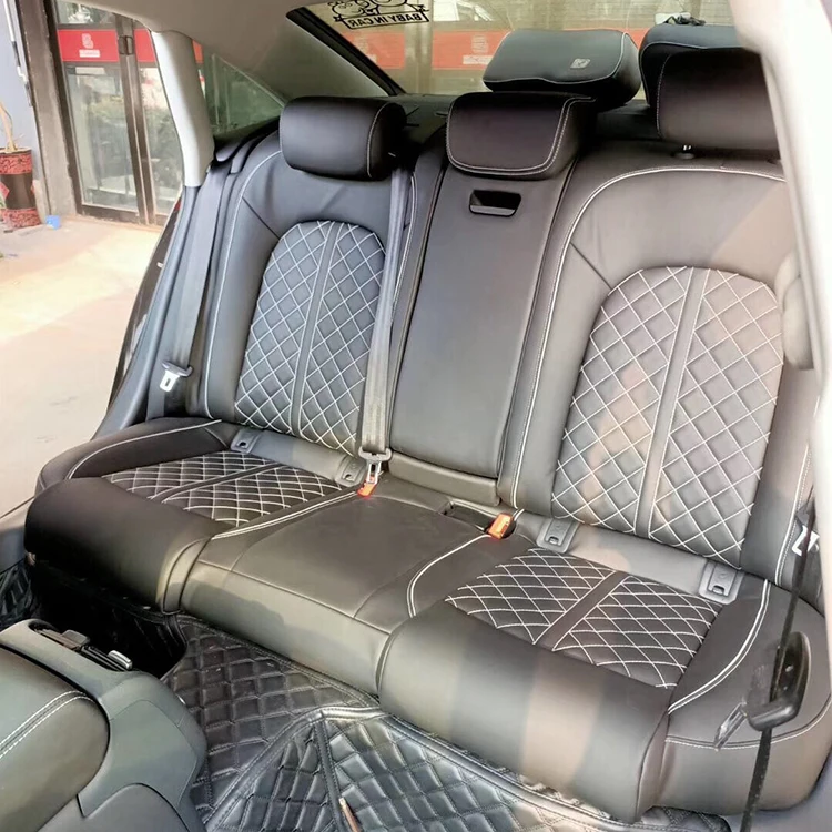 Car custom OEM sport racing bucket Le Mans seats for audi A3 A4 A5 A6 A7 Q3 Q5 Q5L Q7 upgrade leather cover and sponge