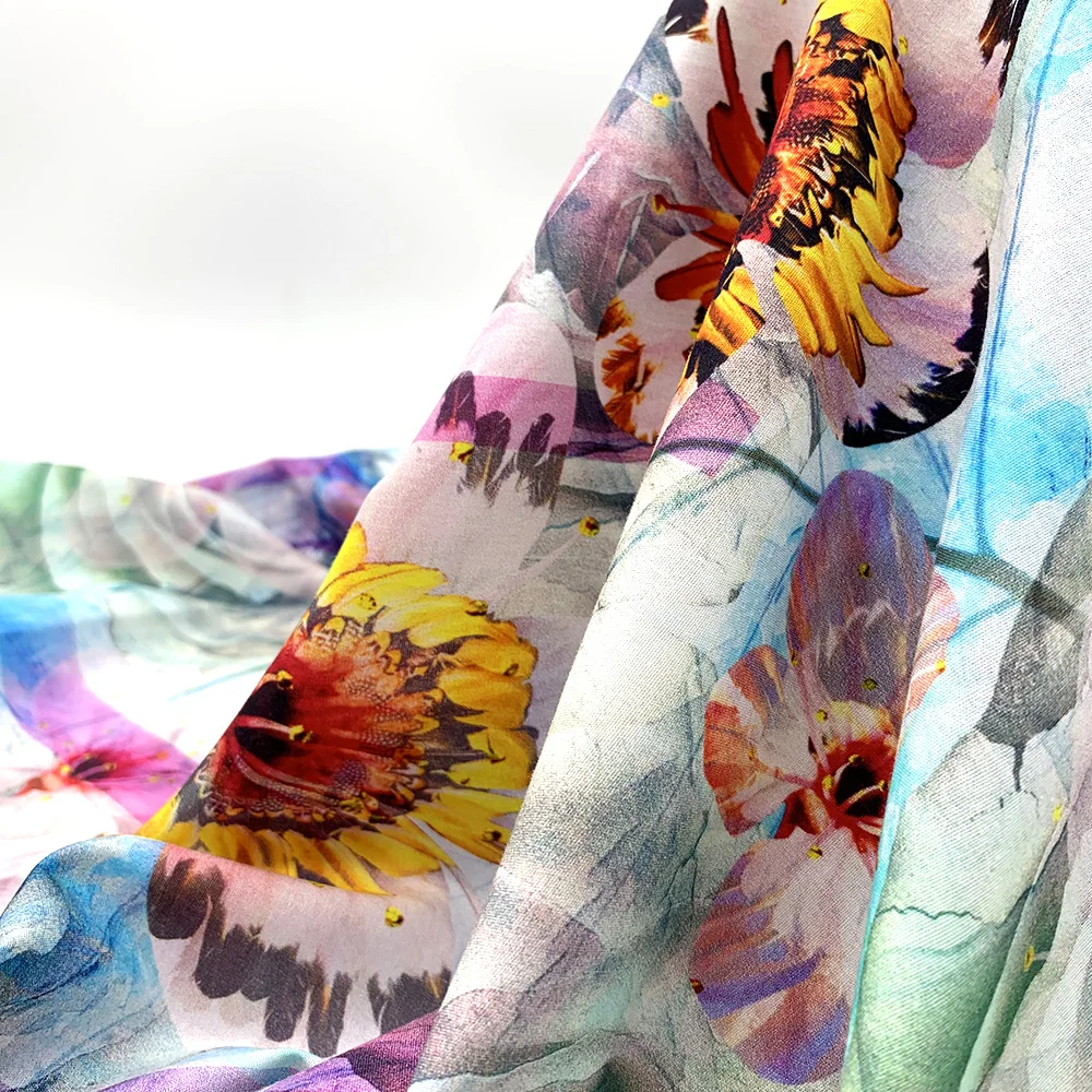 
Customized design 40*40 110*70 100% Cotton Poplin Plain digital printed Fabric for women dress 