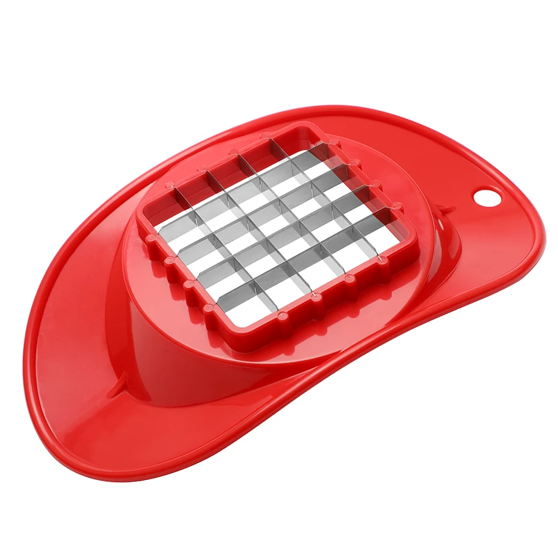 Kitchen Plastic Manual Utensil-Vegetable Fruit French Fry Potato Chip Cutter & Slicer Chopper