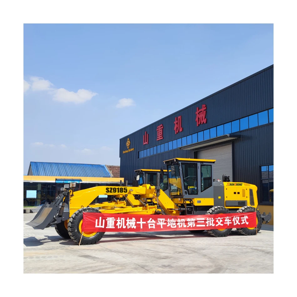 Инженерная строительная техника SZ9185 дорожный автогрейдер для работ по выравниванию грунта большой площади