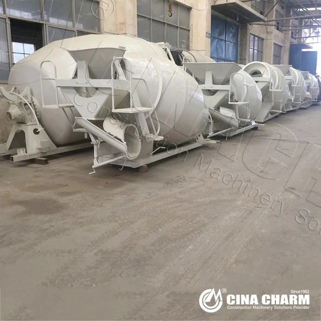 Mixing capacity 3CBM Multi-functional rotate concrete mixer bucket drum