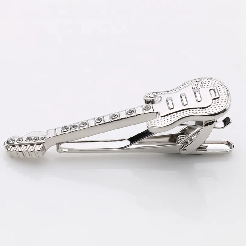 Оптовая продажа модные ювелирные изделия медные высококачественные мужские Зажимы для галстука с индивидуальным