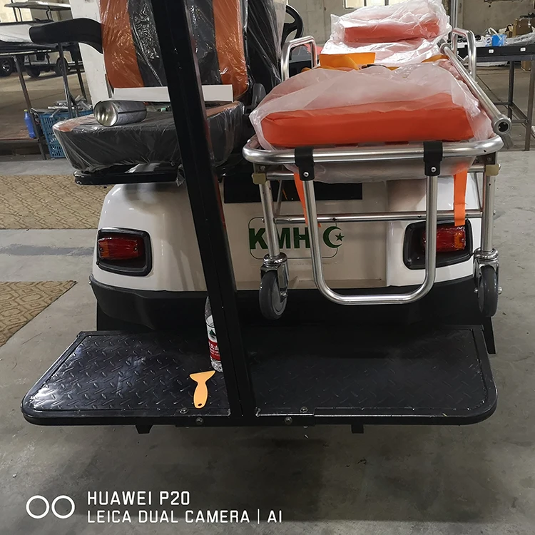 2 seater electric usde for hospital ambulance medical customize utility car