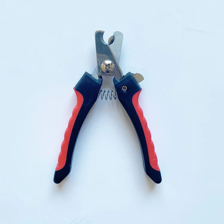 Wholesale Pet Claw Grooming Products Cat Nail Cutting Clippers Logo Printing Dog Toe Cleaning and Beauty Care Scissors