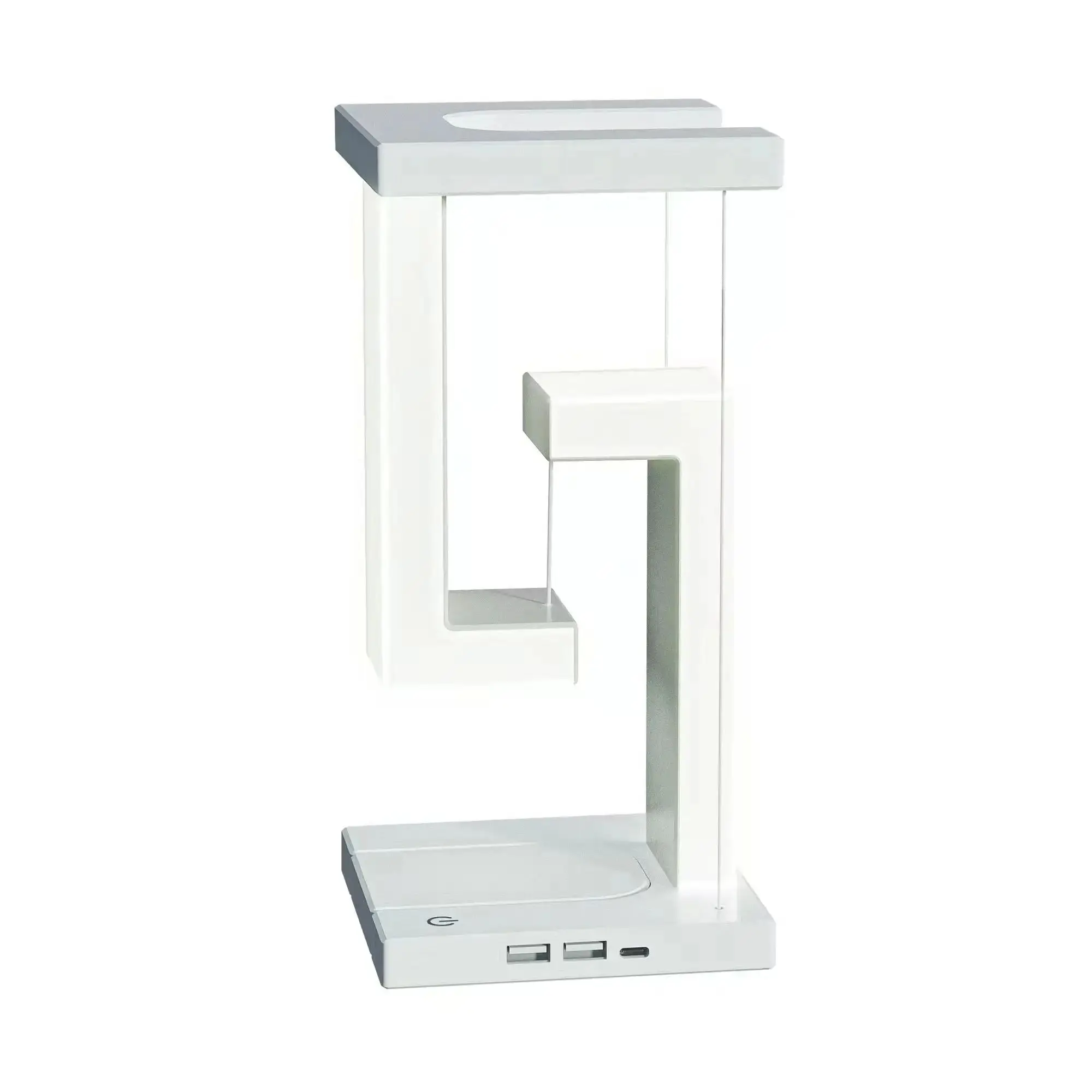Wireless Charging Mobile Phone Anti Gravity Led Reading Desk Lamp Home Decor Smart Table Lamps Magnetic Levitation Bedroom 2024