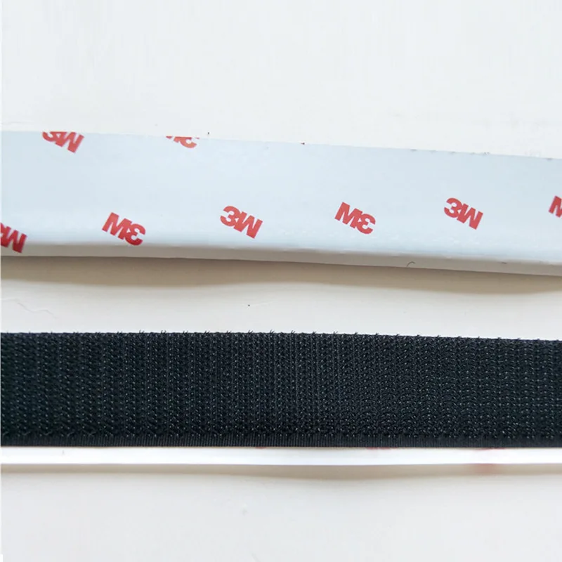 Customized velvet double-sided self-adhesive hook and loop strap, reusable fastening cable ties Double Sided Velcroes Tape