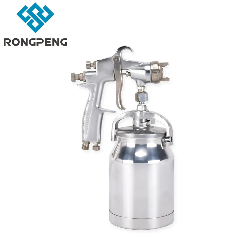 RONGPENG R200S Eco Design Industrial Paint Spray Gun Air Brush Suction Feed for Furniture Auto Base Painting
