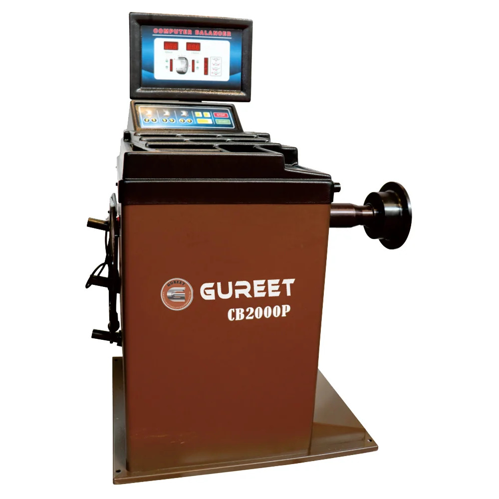 Automatic heel diameter measurement self-diagnosis wheel balancer equipment