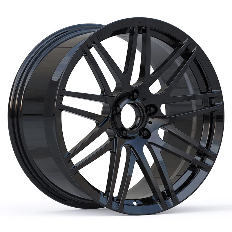Alloy Black Multi Spoke 16-26 Inch Chrome Gold 5x112 5x120 Rim Forged Wheels For Bmw M2 E39 E60 M5 Serie 3 E90 F30 Tesla Benz