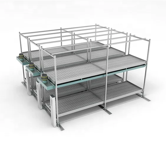 Ebb and Flow ABS Tray Rolling Bench Hydroponic system Equipment Planting Table