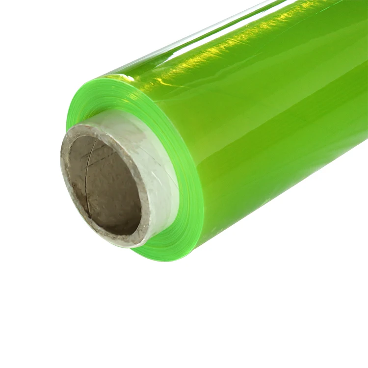 High Transparent Colorful Super Clear PVC Film Party Bags Gift Plastic Flexible Clear Transparent Pvc Film