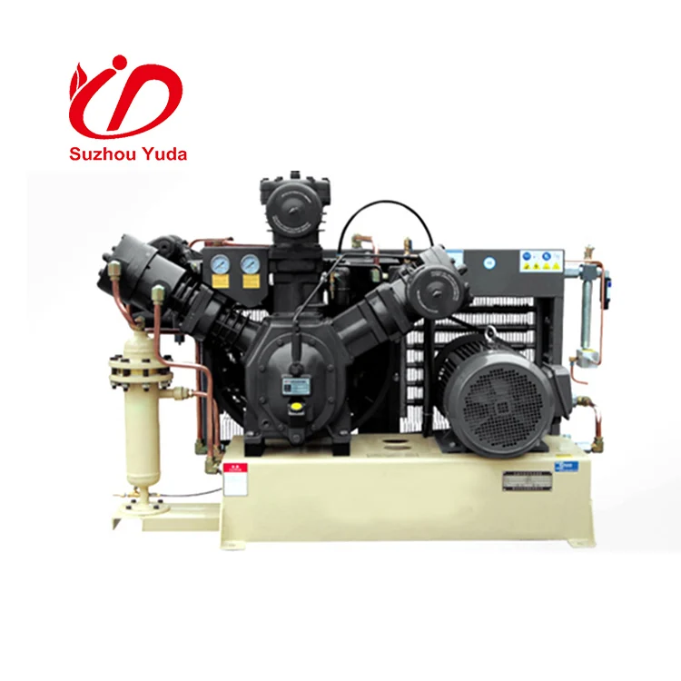 SUZHOU YUDA used diving compressor Booster 350CFM 580PSI 40HP