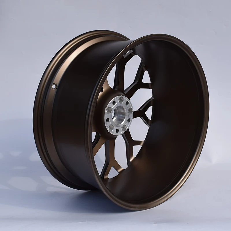 The Most Popular Style 22*10 Inch Matte Bronze Passenger Car Wheels Aluminum Forged Car Wheel Rims PCD 5*112 China Made