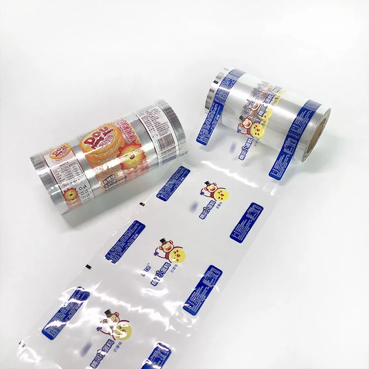 Wholesale 25 Micron OPP BOPP CPP Laminated Packing Films Food Package Roll Films for Sachet Disposable