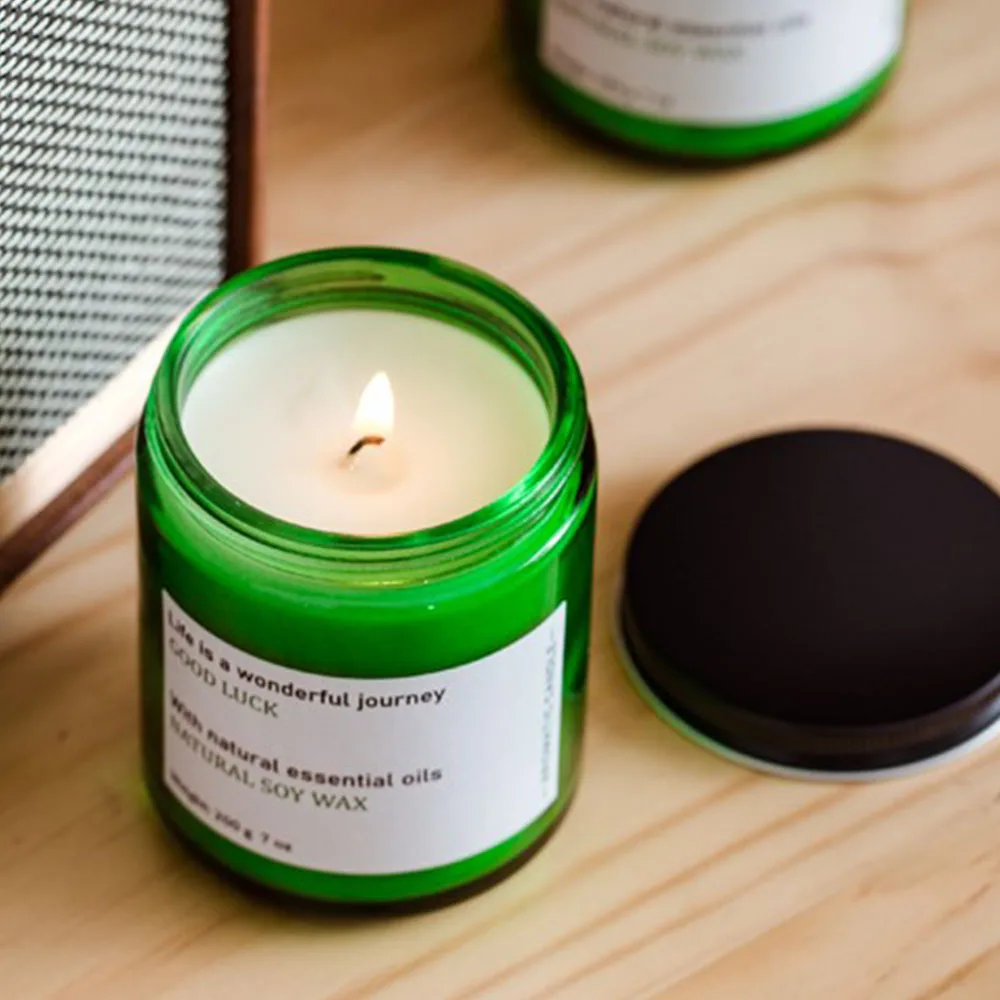 Personalized Scented Candles Luxury Packaging Candle With Essential Oil Candle