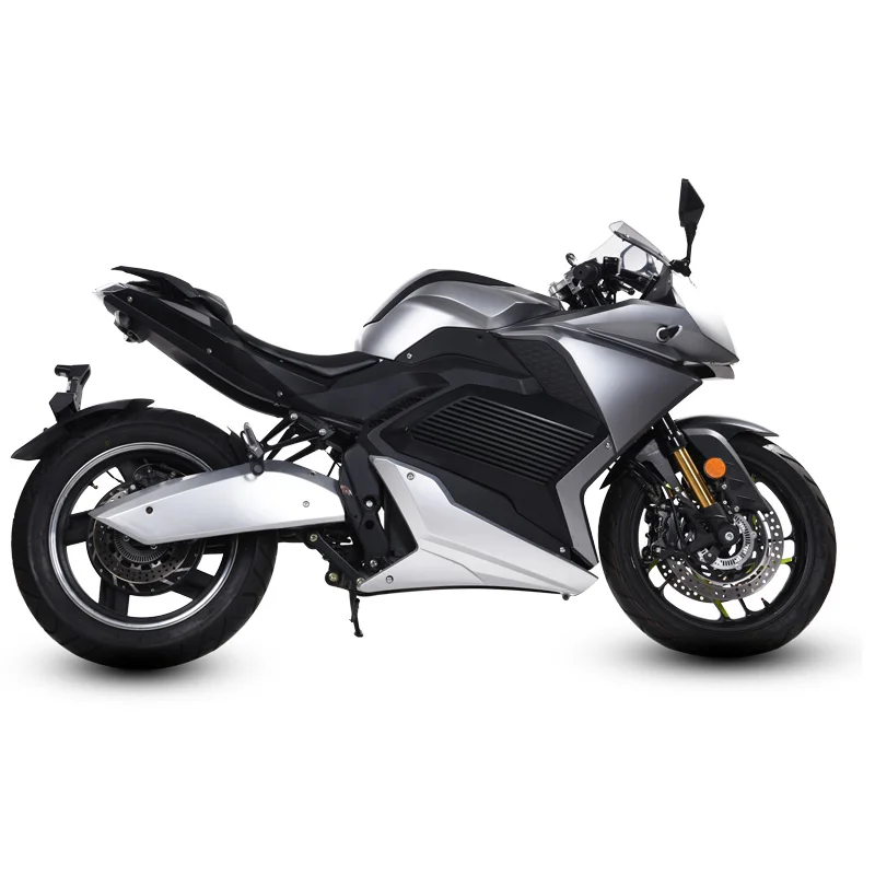 CE ECC Certification Max Speed 150 KM/H Long Range 100-200 KM Battery Per Charge Powerful Motor Racing Electric Motorcycle