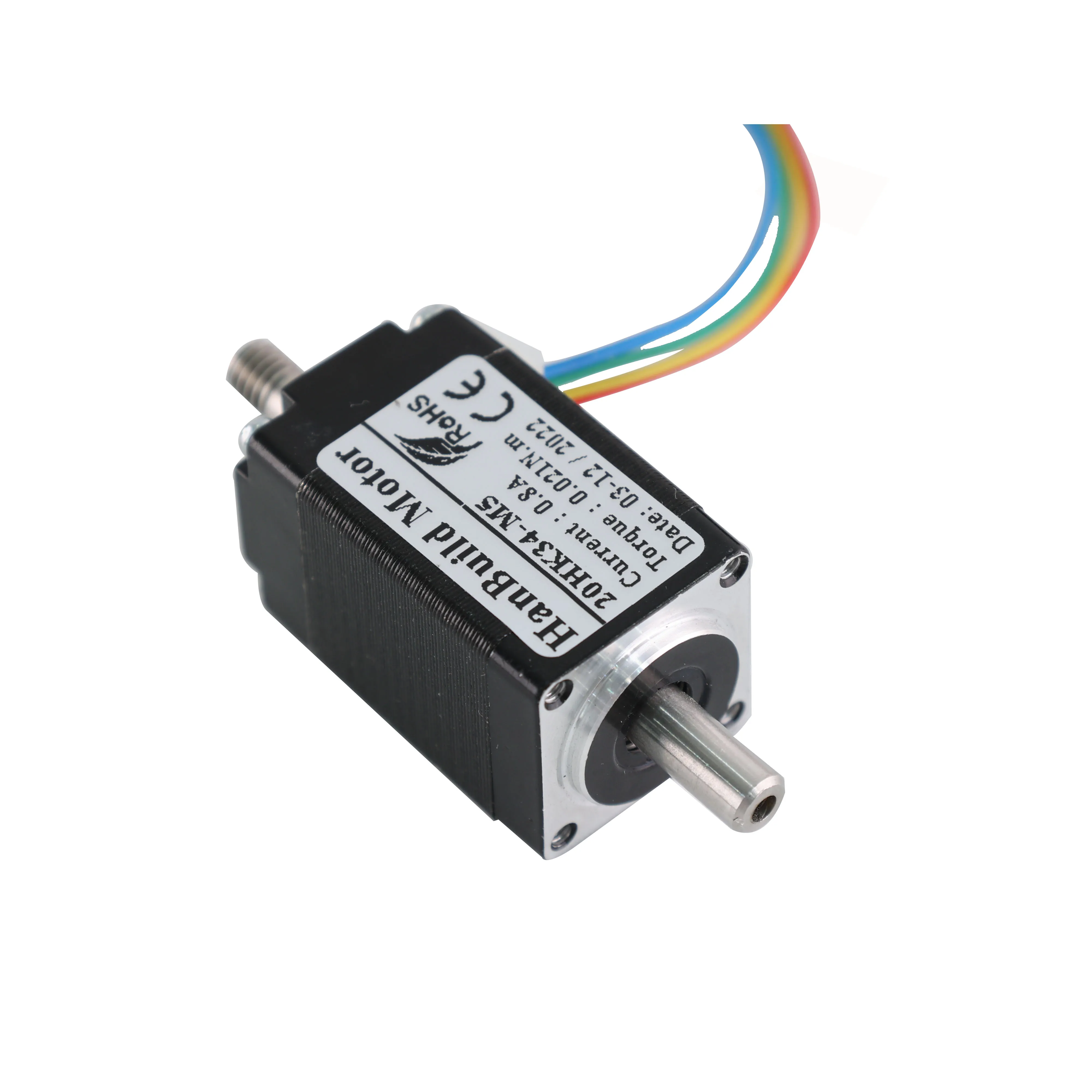 HanBuild  20HK34-M5  mini motor 34mm 0.8A 0.02N.m High Torque for Medical machinery accessories 20 Stepper motor nema 8