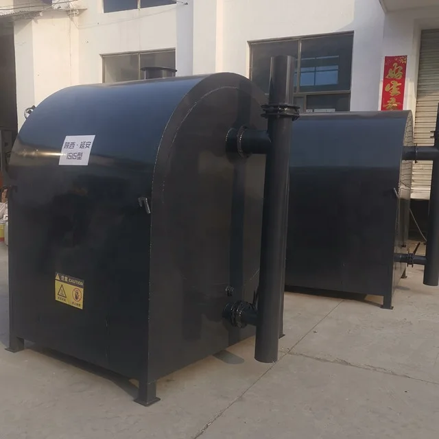 Small cost input for charcoal production equipment Economical small carbonization furnace smokeless carbonization stove