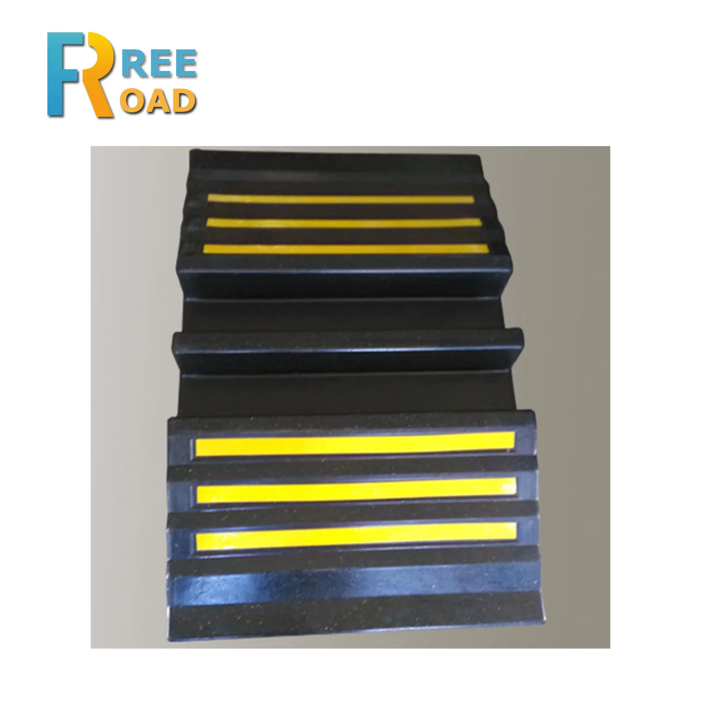 Внутренняя или наружная Гибкая резиновая рампа для защиты кабеля