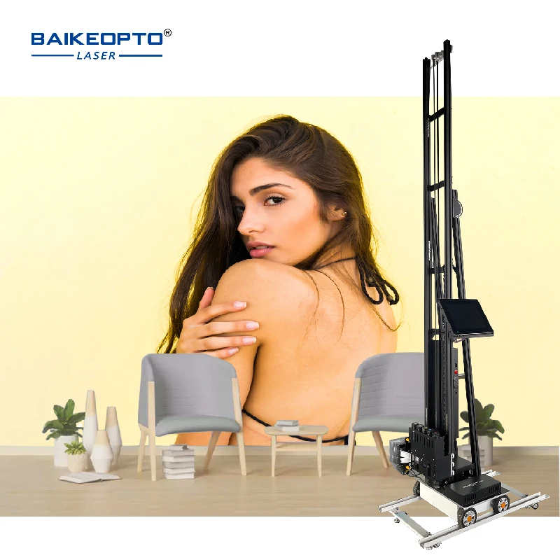 Outdoor and indoor wall printing machine HD precision 3D TV background wall Printer Painter Printing Painting Machine