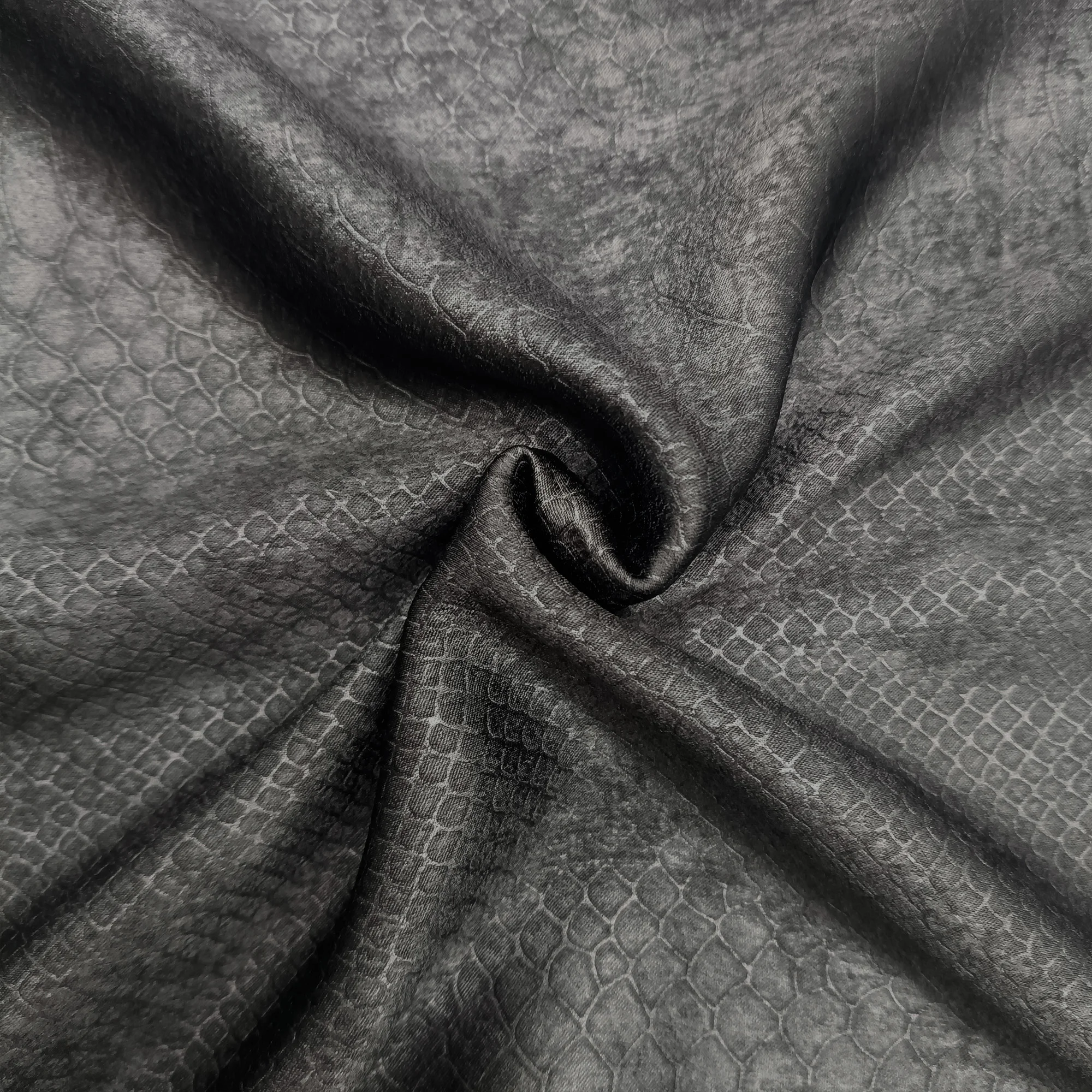 french style fabric luxury design fabric material for dress grey fabric for pocket use