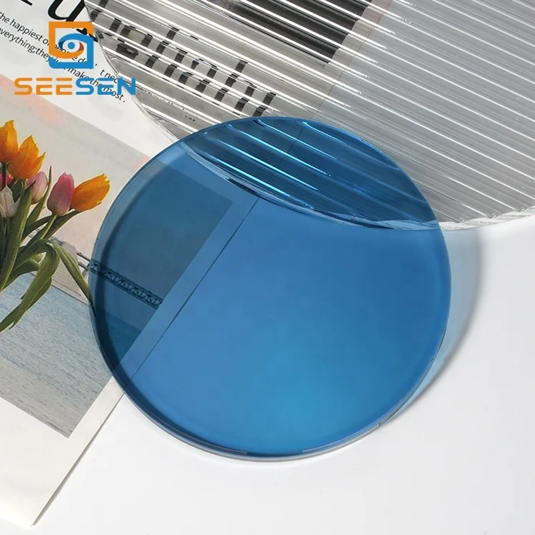 Optical Lenses Photochromic Lens 1.56 Photoblue  Ar Coating Plastic Lens Photochromic transition lenses