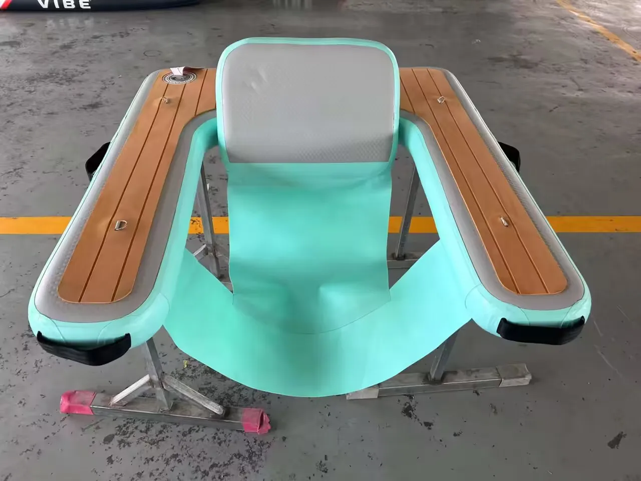 Pool Inflatable Island Floating Lounge Water Floating Sofa Chair For Yacht