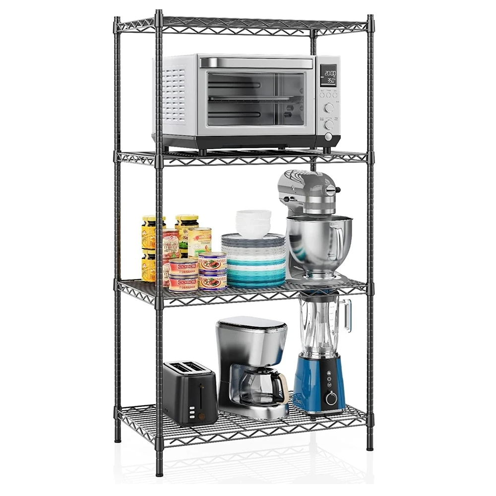 FREE SAMPLE Storage Shelves Metal Wire Shelf Rack Utility Shelving Unit Closet Shelving Kitchen Garage Steel Wire Rack