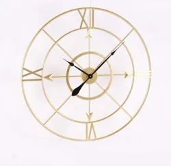 Clock Wall European Style Roman Numeral Large Round Home Decorative Ajanta Wall Clock