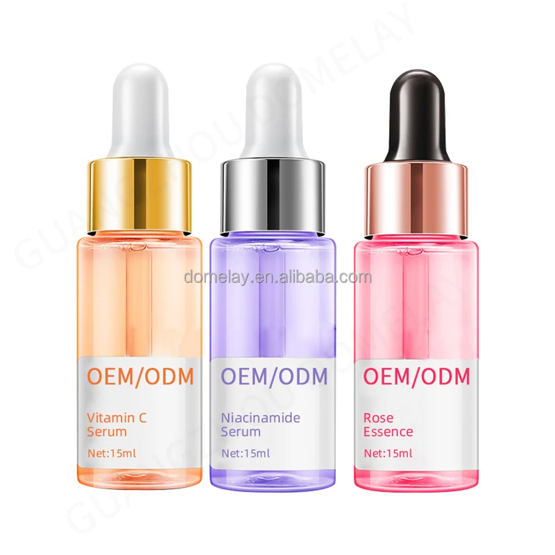 High Quality Face Care Oil Sodium Hyaluronate Sakura Nicotinamide VC Transparent Facial Essence