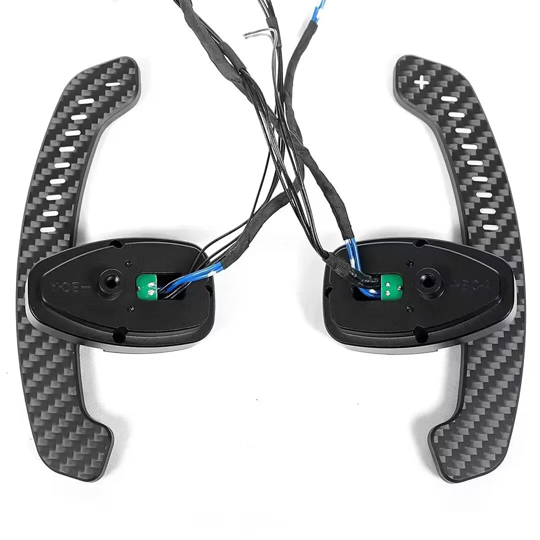 LED Carbon Magnetic Carbon Paddle Shifters For Mercedes-Benz AMG GT50 GT63 C43 C63 E53 E63 S63 A43 A45 GLC43 GLE53 GLE43 GLS63