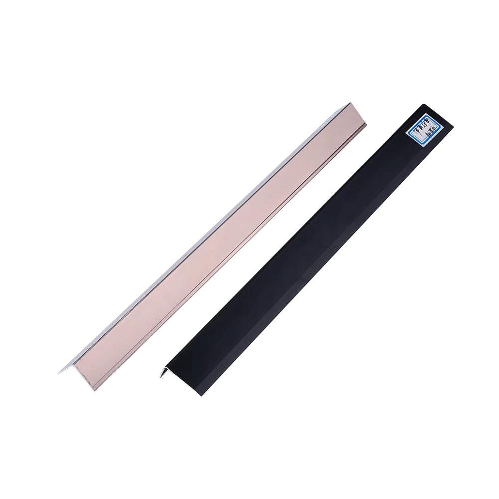 Dili Threshold Strip Aluminium Transition Trim Customized L Shape Aluminium Tile Trim Corner