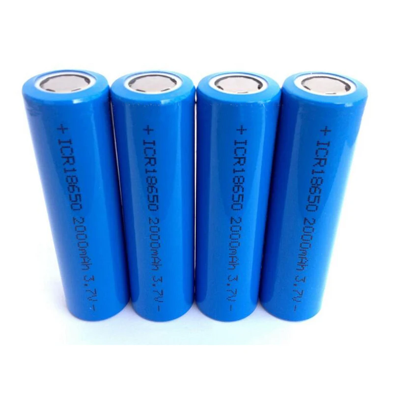 high quality lithium battery 18650 3.7v 1200mah for led light, street litht, e bike