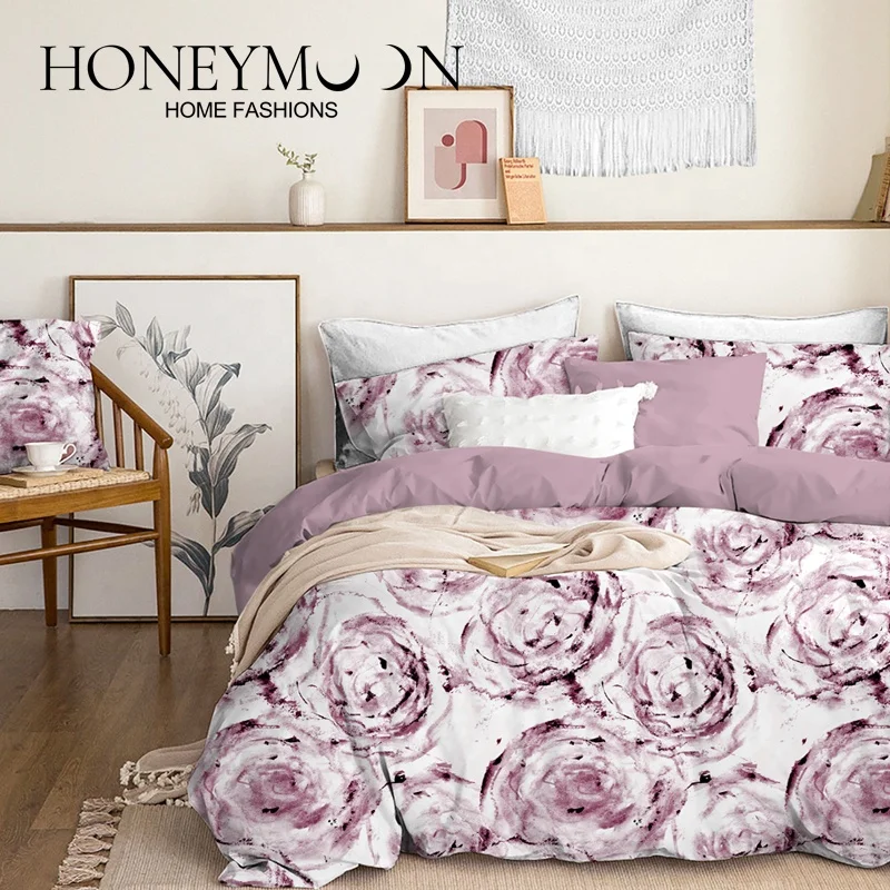 Honeymoon Multifunctional 3D Digital Printed Comforter Sets Bedding Luxury For Bedroom