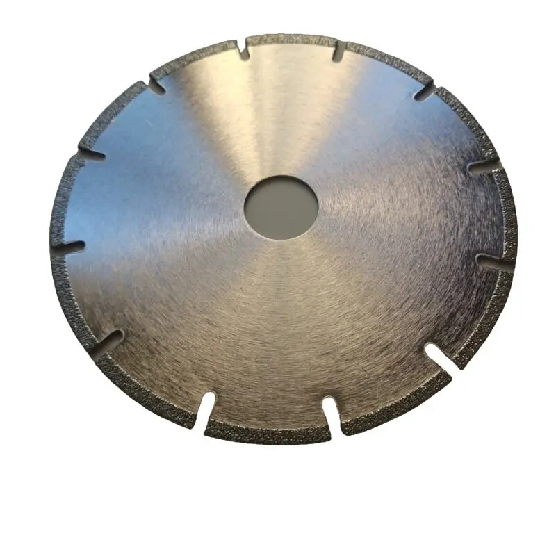 Industrial grade 125mm 5 inch ceramic tile ceramic slate porcelain diamond electroplated cutting and polishing cutting disc