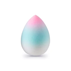 Free Sample Mult-color Wholesale Premium Super Soft Make Up 3D Latex Free Makeup Gradient Microfibre Beauty Sponge
