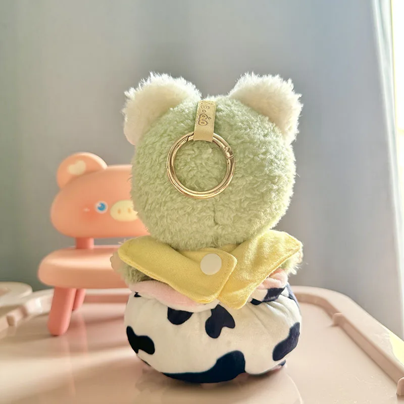 Only clothing Hot Selling Bao ao Series Plush Blind Box Hug Doll Baby Clothes Little Cow Bread Pants Set
