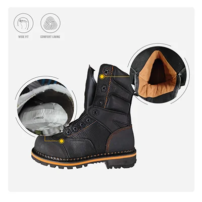 Vernesko Chemical Lab Anti-corrosion Pu Injection Outsole White Safety Shoes Slip Resistant Esd Work Shoes With Magic Tape