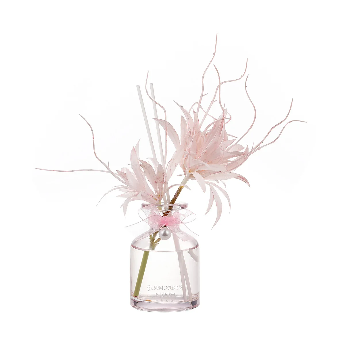 Luxury Dry Flower Without Fire Aromatherapy Essential Oil Home Rattan Fragrance Decoration Bedroom Air Fresh