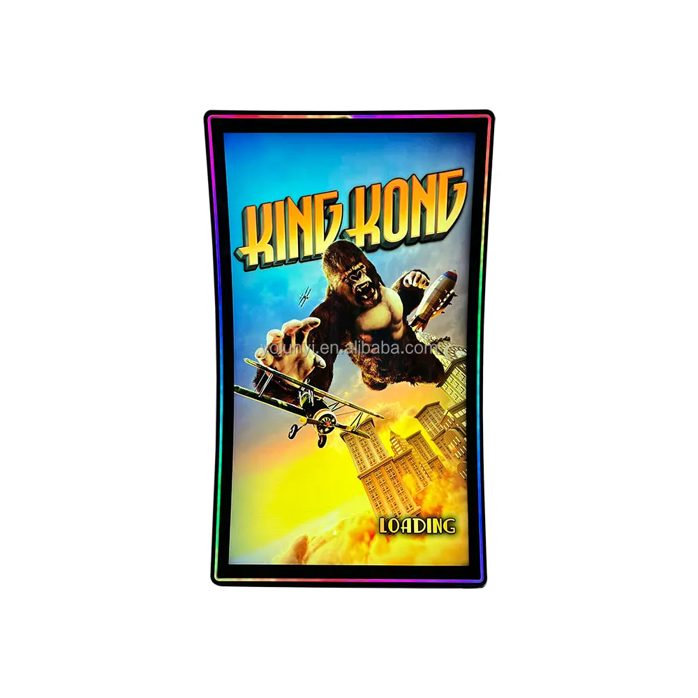 3M  32 43 inch LCD Display Curved Screen 6 Skill Gaming Touch Monitor with LED Light bar Strip Surround