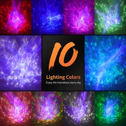 Home Decoration Table Lamp Night Light Space Projector Wireless Wifi Starry Light