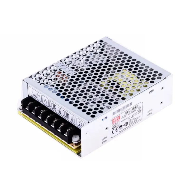 RID-65A/65B RID-65B 65W Dual Isolated Switching Power Supply 5V12V24V Instead Of NED-50A/50B Mean Well New and Original