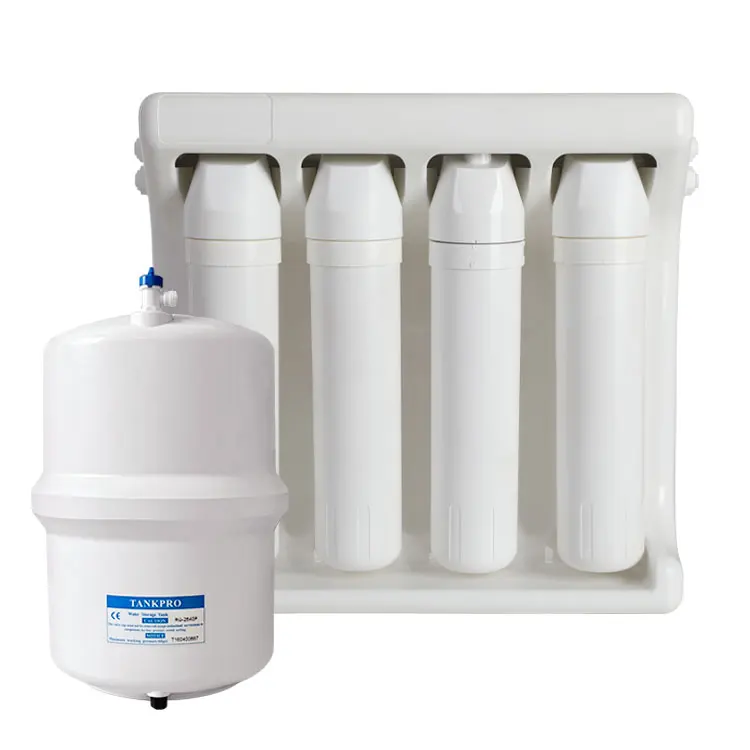 NSF CE Certified 3.5G Tank Under Sink No Electricity Household Reverse Osmosis Water Filter RO Water System Home Use