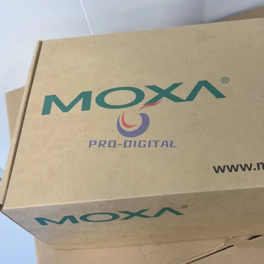 MOXA NPort 5650-8-DT 8-port RS-232/422/485 desktop device server with DB9 male connectors