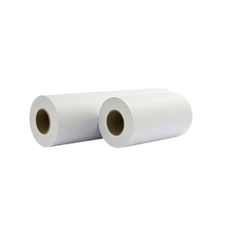 High quality 1/2 plotter paper roll factories 380mmmmx23meter White Bond Paper / CAD Plotter